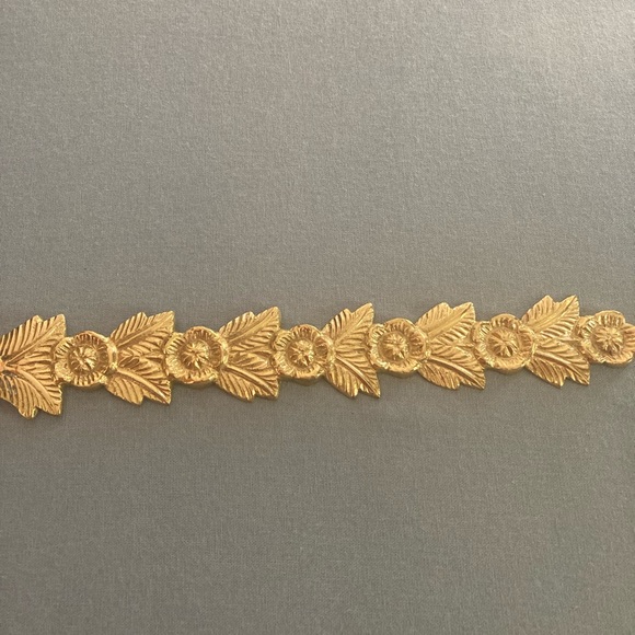 LARGE SOLID BRASS PAIR OF CURTAINS TIEBACKS - Picture 3 of 9